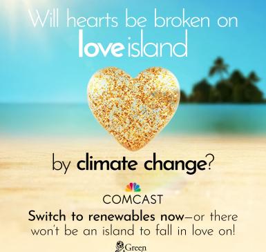 Tell Comcast to Commit to 100% Renewable Energy