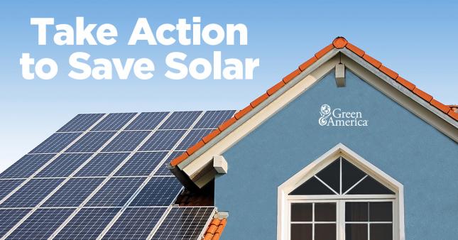 solar on rooftop of house