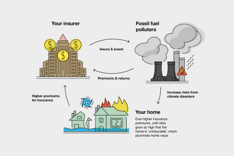 Insurance - fossil fuel nexus by Insure Our Future