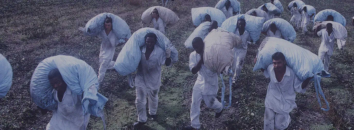 workers on a prison plantation